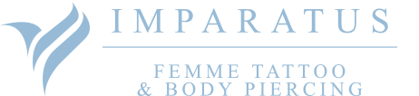 Estudio Imparatus Femme Tattoo & Body Piercing en Guadalajara especializado en tatuajes minimalistas y piercings para mujeres